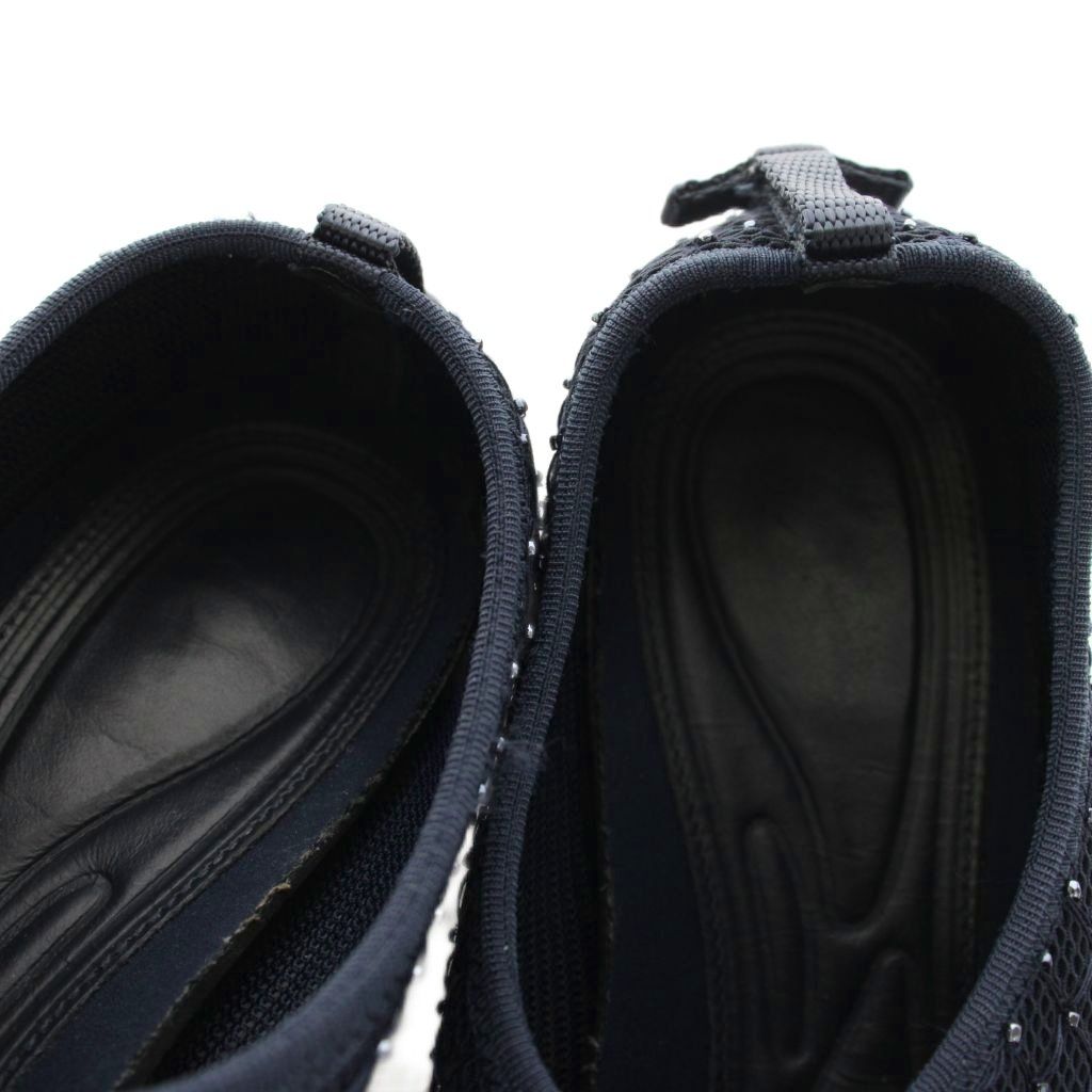 Dior Mesh Sneakers Slip on Shoes Bead Decoration Blue Navy — view 7