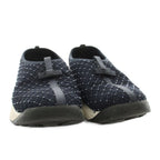 Dior Mesh Sneakers Slip on Shoes Bead Decoration Blue Navy — view 3