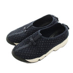 Dior Mesh Sneakers Slip on Shoes Bead Decoration Blue Navy