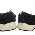 Dior Mesh Sneakers Slip on Shoes Bead Decoration Blue Navy — view 6