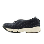 Dior Mesh Sneakers Slip on Shoes Bead Decoration Blue Navy — view 2