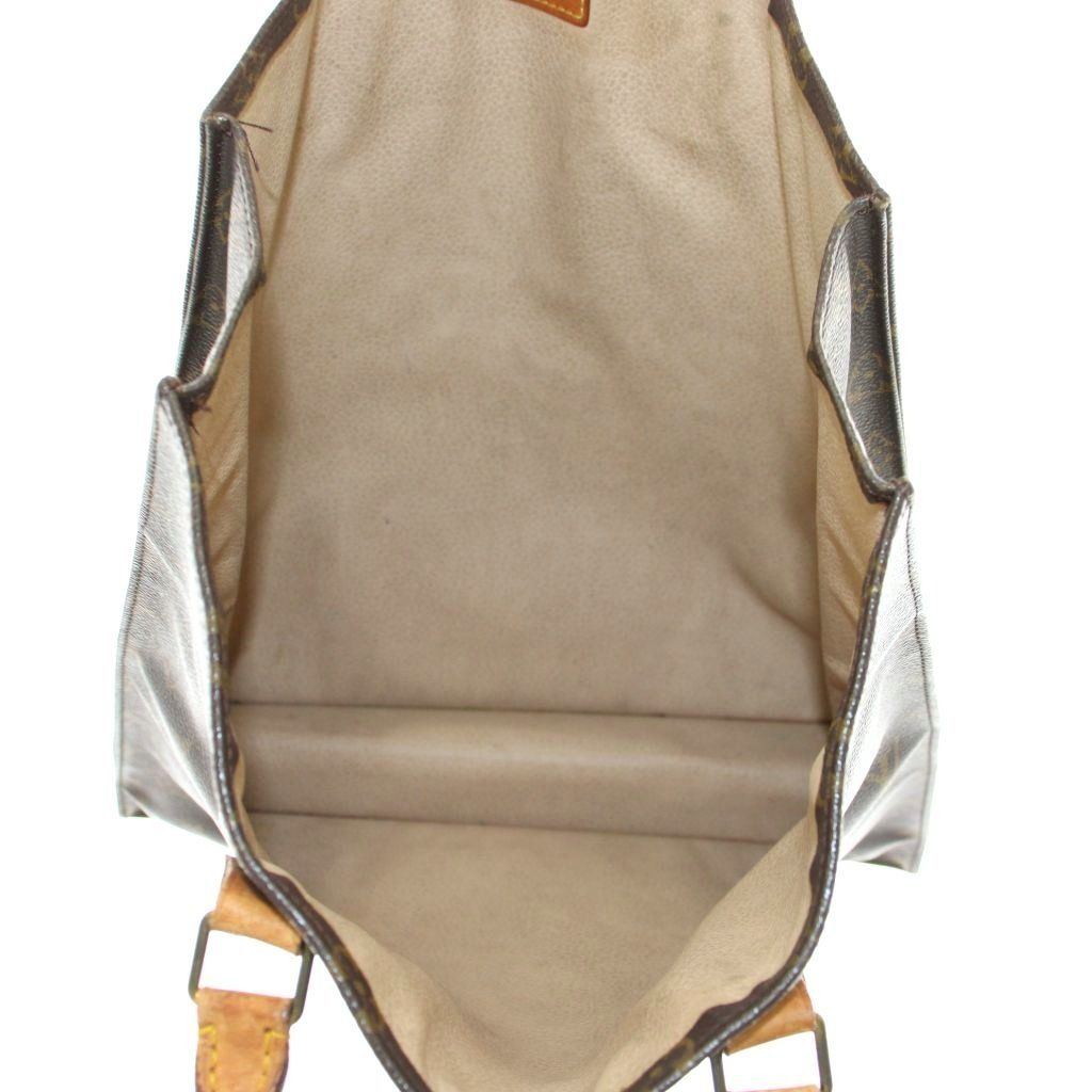 Louis Vuitton Sac Plat Monogram Tote Brown — view 6