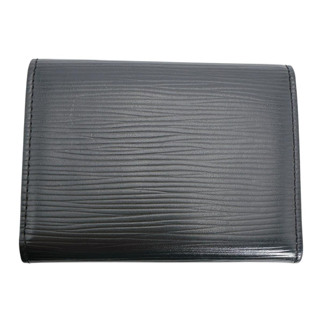 Louis Vuitton Epi Business Card Holder Amberop Carte de Visite Case Black — view 2