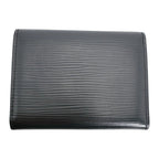 Louis Vuitton Epi Business Card Holder Amberop Carte de Visite Case Black — view 2