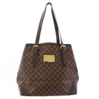 Louis Vuitton Hampstead MM Damier Tote Shoulder Bag Brown TK 41 OH