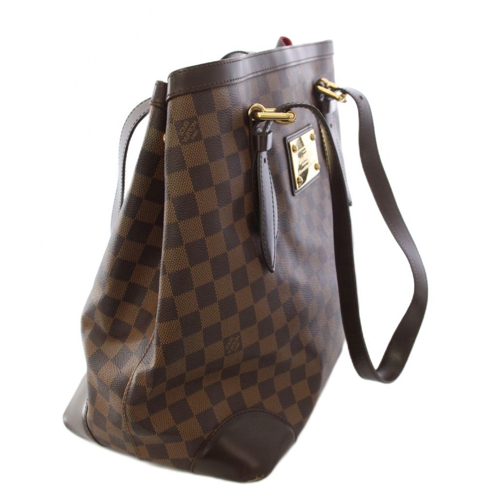 Louis Vuitton Hampstead MM Damier Tote Shoulder Bag Brown TK 41 OH — view 3