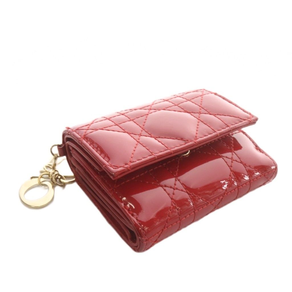 Dior Lady Lotus Wallet Trifold — view 3