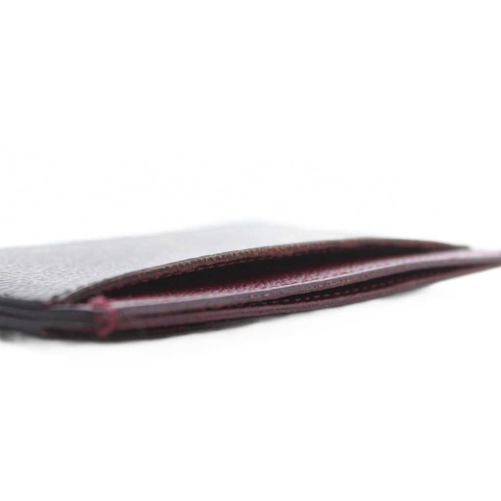 Louis Vuitton Card Holder Sample Case Brown Pink Monogram Pattern RI — view 7