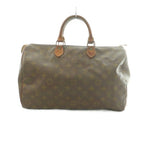 Louis Vuitton Speedy 35 Boston Bag Monogram Pattern Brown — view 2