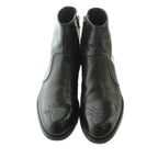 Dior Homme Side Zip Short Boots 40 Black — view 6