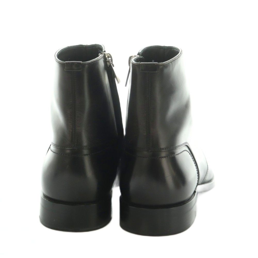 Dior Homme Side Zip Short Boots 40 Black — view 3