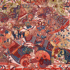 Hermes Scarf Carre 90 Pink Bordeaux Multi AU — view 4