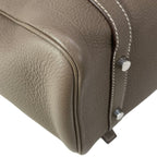 Hermes Handbag Pursangle 31 Etoupe Silver — view 9