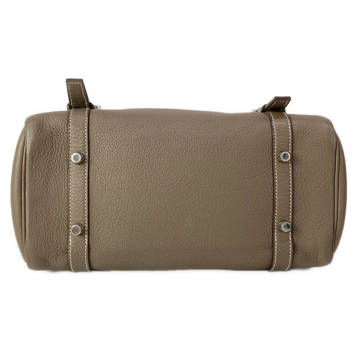 Hermes Handbag Pursangle 31 Etoupe Silver — view 5