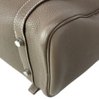 Hermes Handbag Pursangle 31 Etoupe Silver — view 8