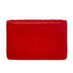 Bottega Veneta Business Card Holder Intrecciato Red Leather — view 2