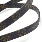 Louis Vuitton Monogram Brown Shoulder Strap Gold — view 4