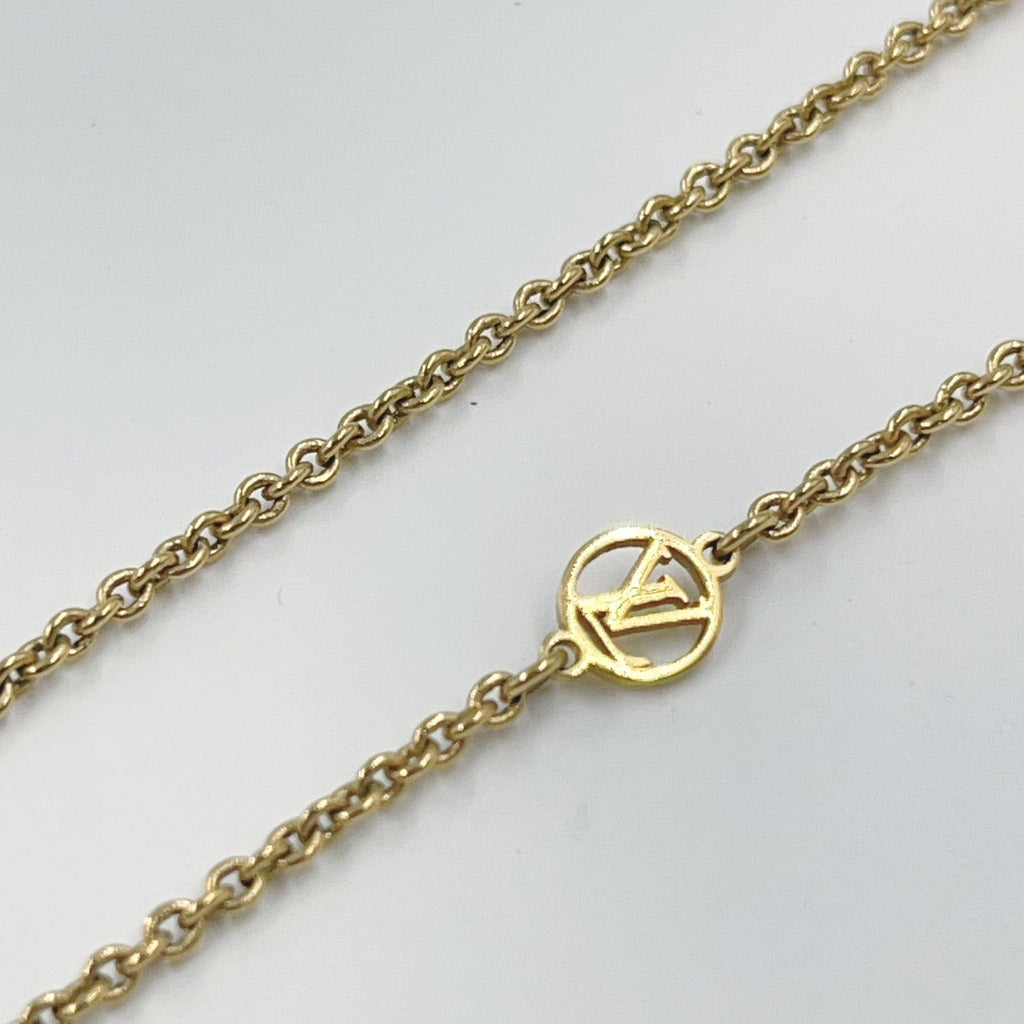 Louis Vuitton Essential Gold Plated Necklace — view 6