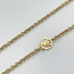 Louis Vuitton Essential Gold Plated Necklace — view 6