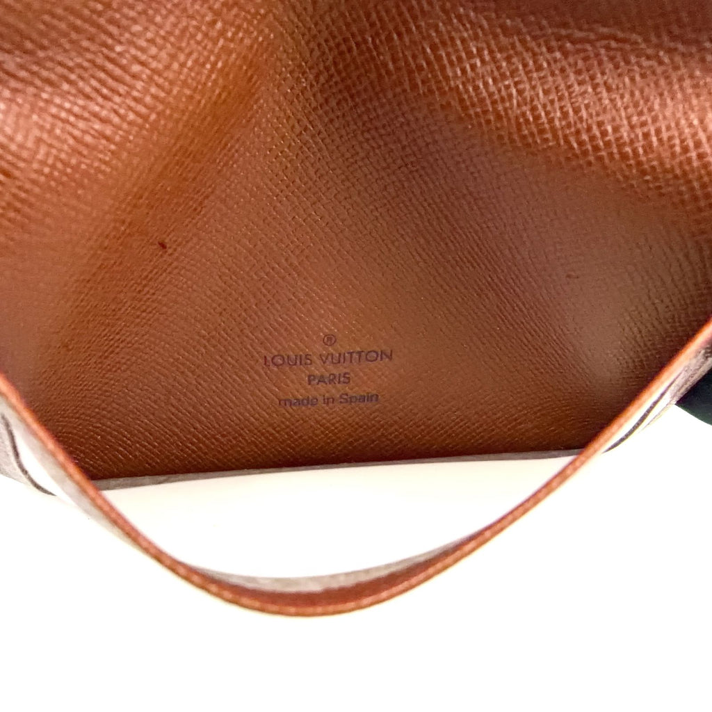 Louis Vuitton Porto 2 Cult Vertical Monogram Leather Brown Card Case — view 4