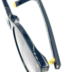 Louis Vuitton My Monogram Light Acetate Metal Gray Black Sunglasses Gold Eyewear — view 8