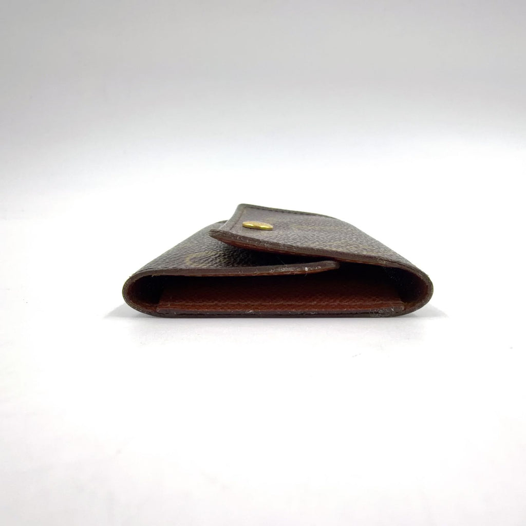 Louis Vuitton Multicles 6 Monogram Leather Brown Key Case Gold Key Holder — view 6