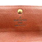 Louis Vuitton Multicles 6 Monogram Leather Brown Key Case Gold Key Holder — view 4
