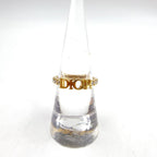 Dior Evolution Color Stone Clear Gold Ring — view 7