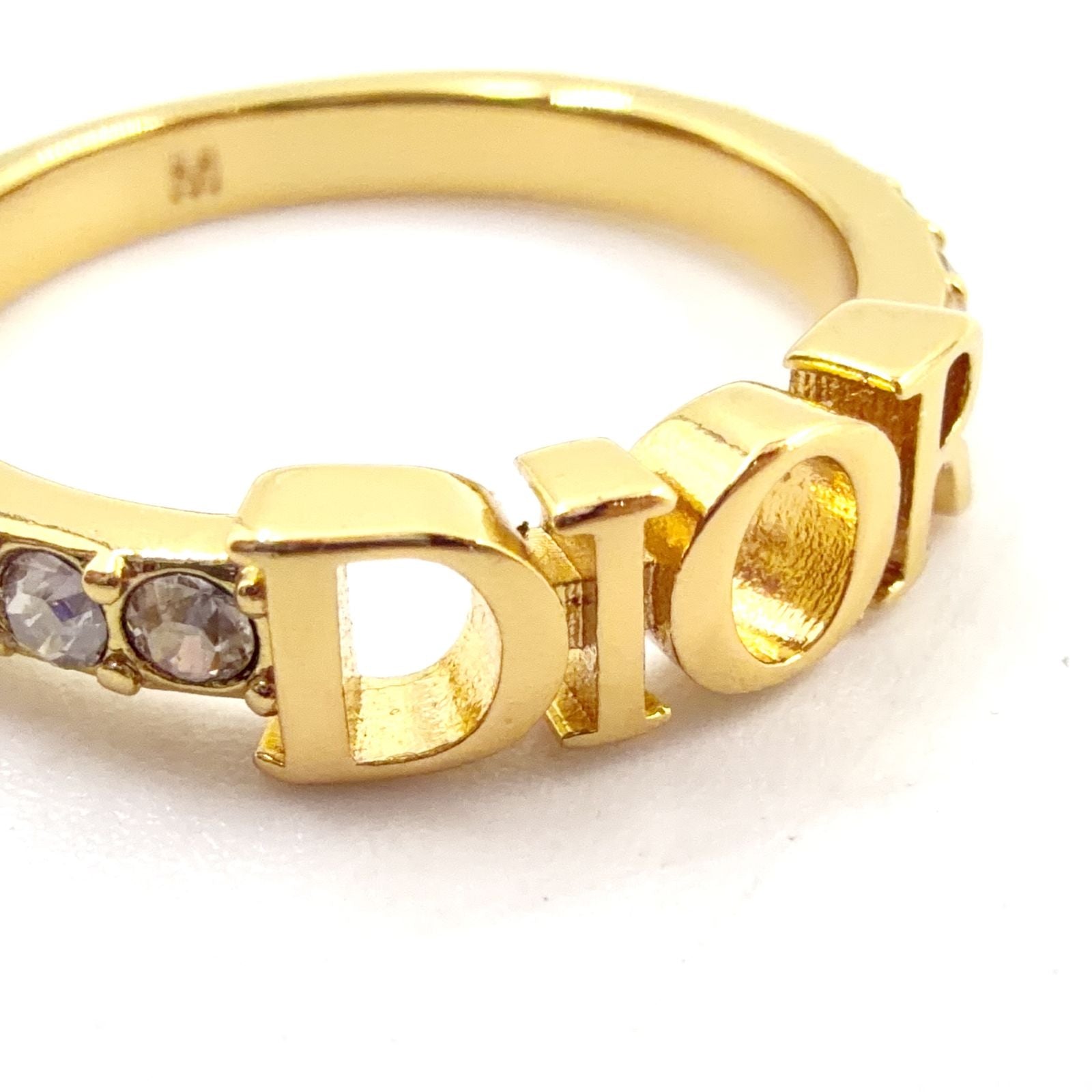 Dior Evolution Color Stone Clear Gold Ring — view 5