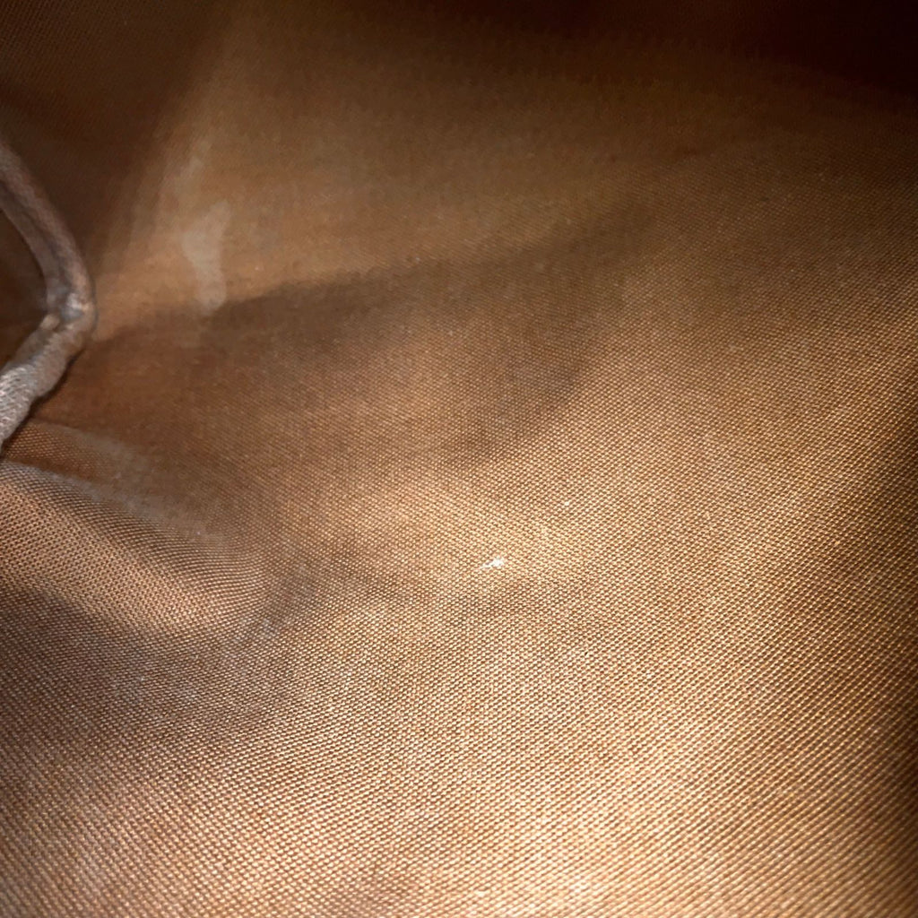 Louis Vuitton Speedy 30 Monogram Leather Brown Handbag Gold — view 8