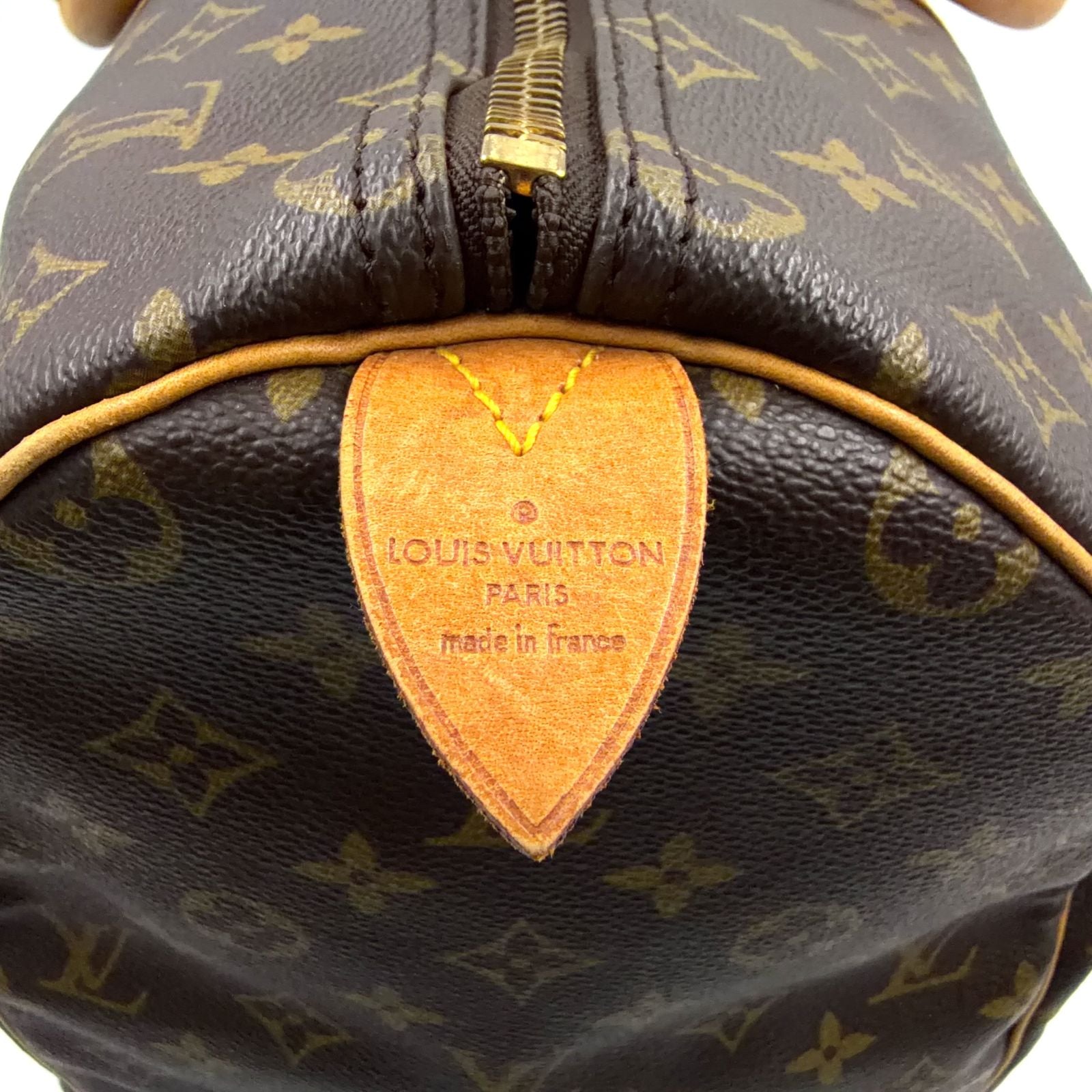 Louis Vuitton Keepall Bandouliere 50 Monogram Leather Brown Boston Bag Gold — view 4