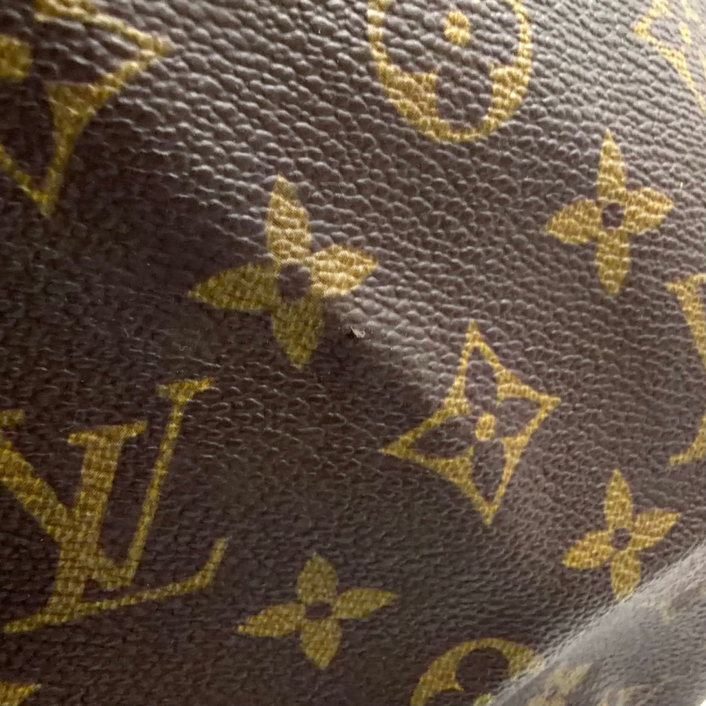 Louis Vuitton Keepall Bandouliere 50 Monogram Leather Brown Boston Bag Gold — view 8