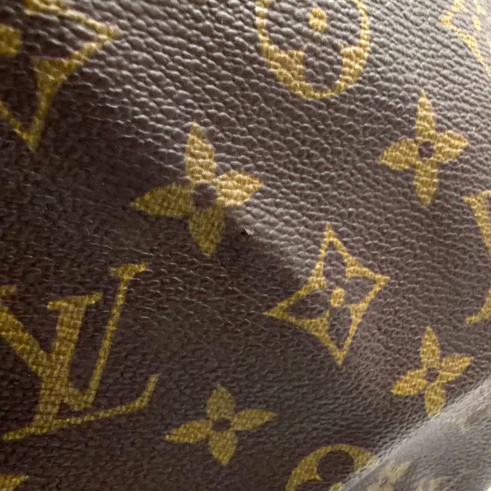 Louis Vuitton Keepall Bandouliere 50 Monogram Leather Brown Boston Bag Gold — view 8