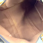 Louis Vuitton Keepall Bandouliere 50 Monogram Leather Brown Boston Bag Gold — view 3
