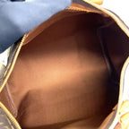 Louis Vuitton Speedy 30 Monogram Leather Brown Handbag Gold — view 3