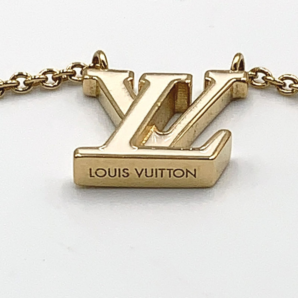 Louis Vuitton LV Iconic Enamel Gold White Necklace — view 5
