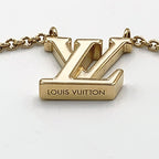 Louis Vuitton LV Iconic Enamel Gold White Necklace — view 5
