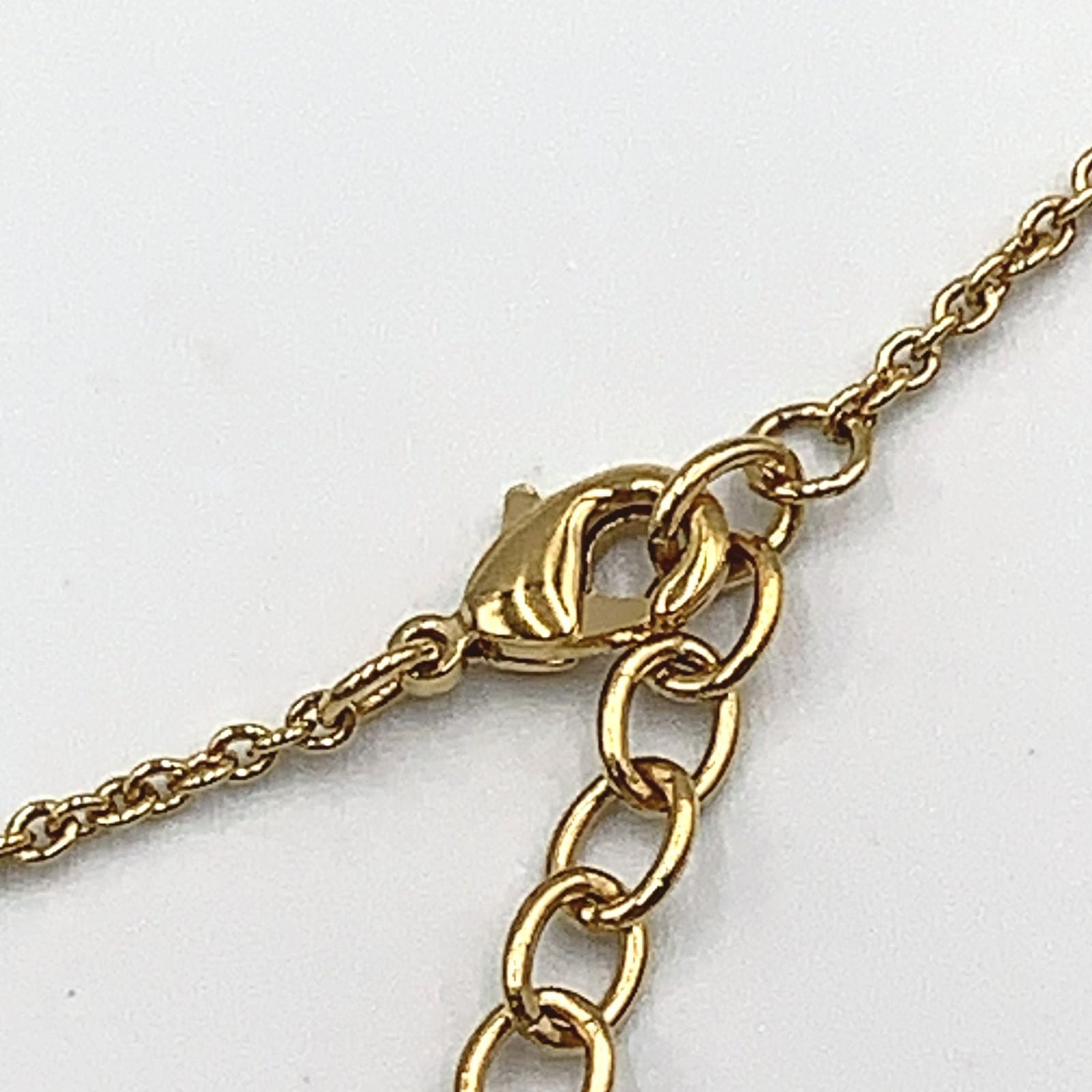 Louis Vuitton LV Iconic Enamel Gold White Necklace — view 6