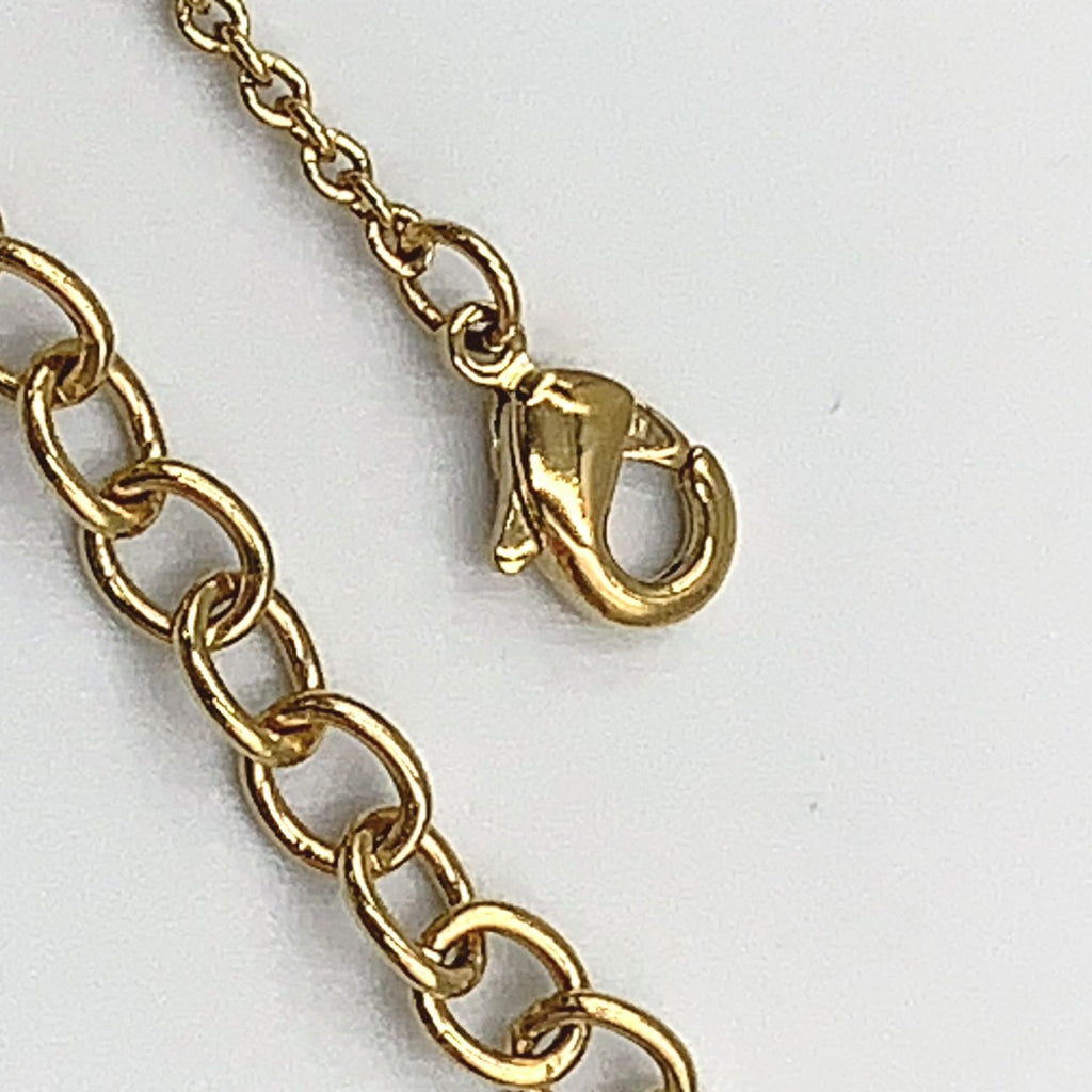 Louis Vuitton LV Iconic Enamel Gold White Necklace — view 7