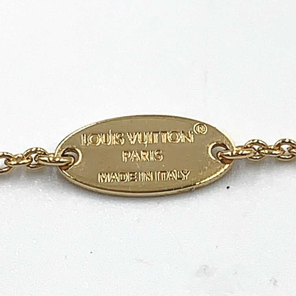 Louis Vuitton LV Iconic Enamel Gold White Necklace — view 4