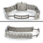 Cartier Watch Tank Solo SM Rectangular Silver Dial SS Quartz Analog — view 3