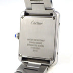 Cartier Watch Tank Solo SM Rectangular Silver Dial SS Quartz Analog — view 4