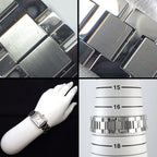Cartier Watch Tank Solo SM Rectangular Silver Dial SS Quartz Analog — view 9