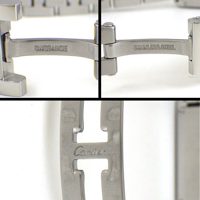 Cartier Watch Tank Must SM Rectangular Silver Dial Roman Index SS Quartz Analog — view 5
