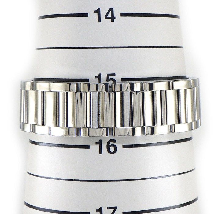 Cartier Watch Tank Must SM Rectangular Silver Dial Roman Index SS Quartz Analog — view 9