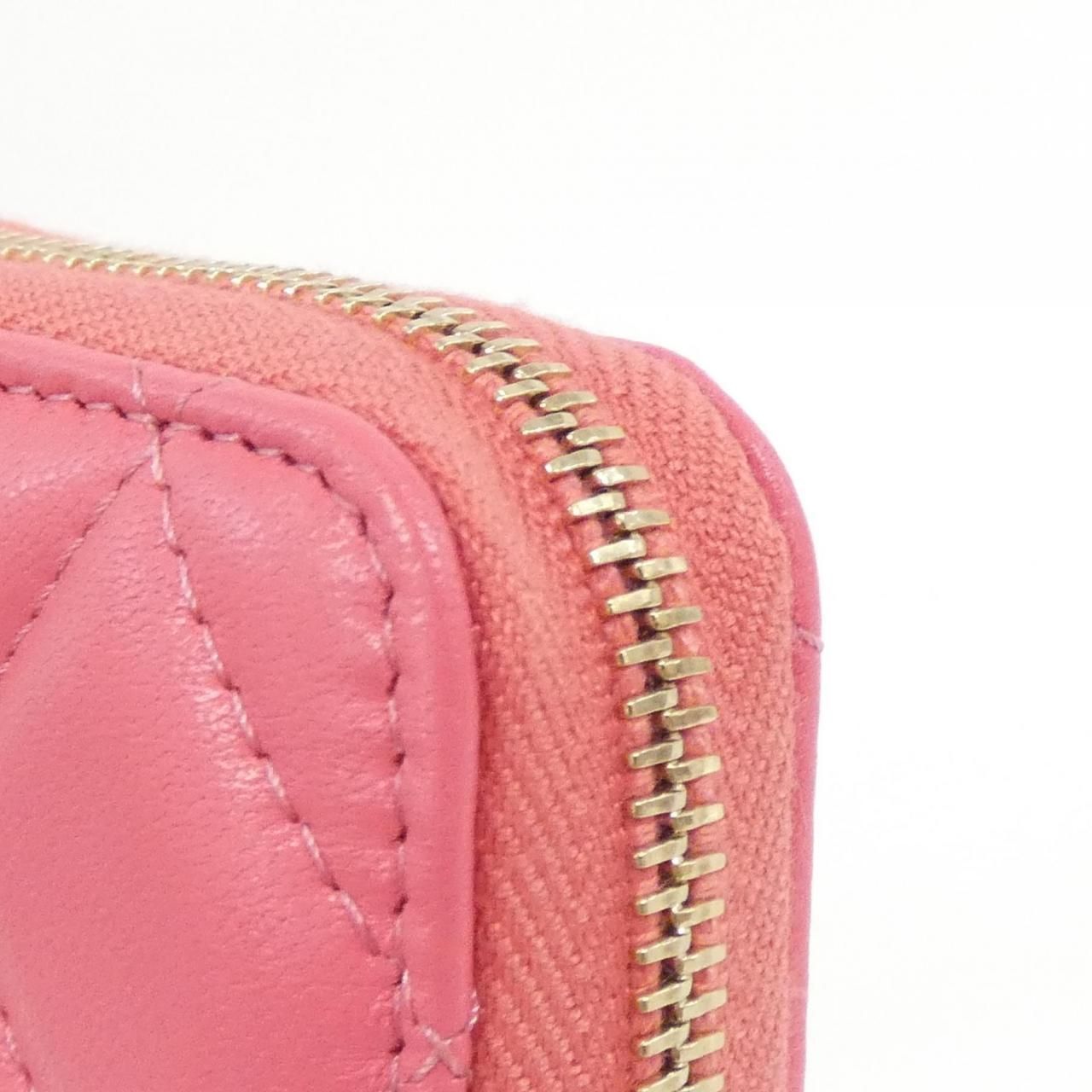 Chanel Coin Case Coin Purse Pink — view 4