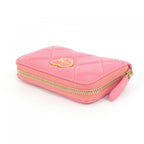 Chanel Coin Case Coin Purse Pink — view 3