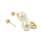Dior Tribal Earrings Gold — view 3