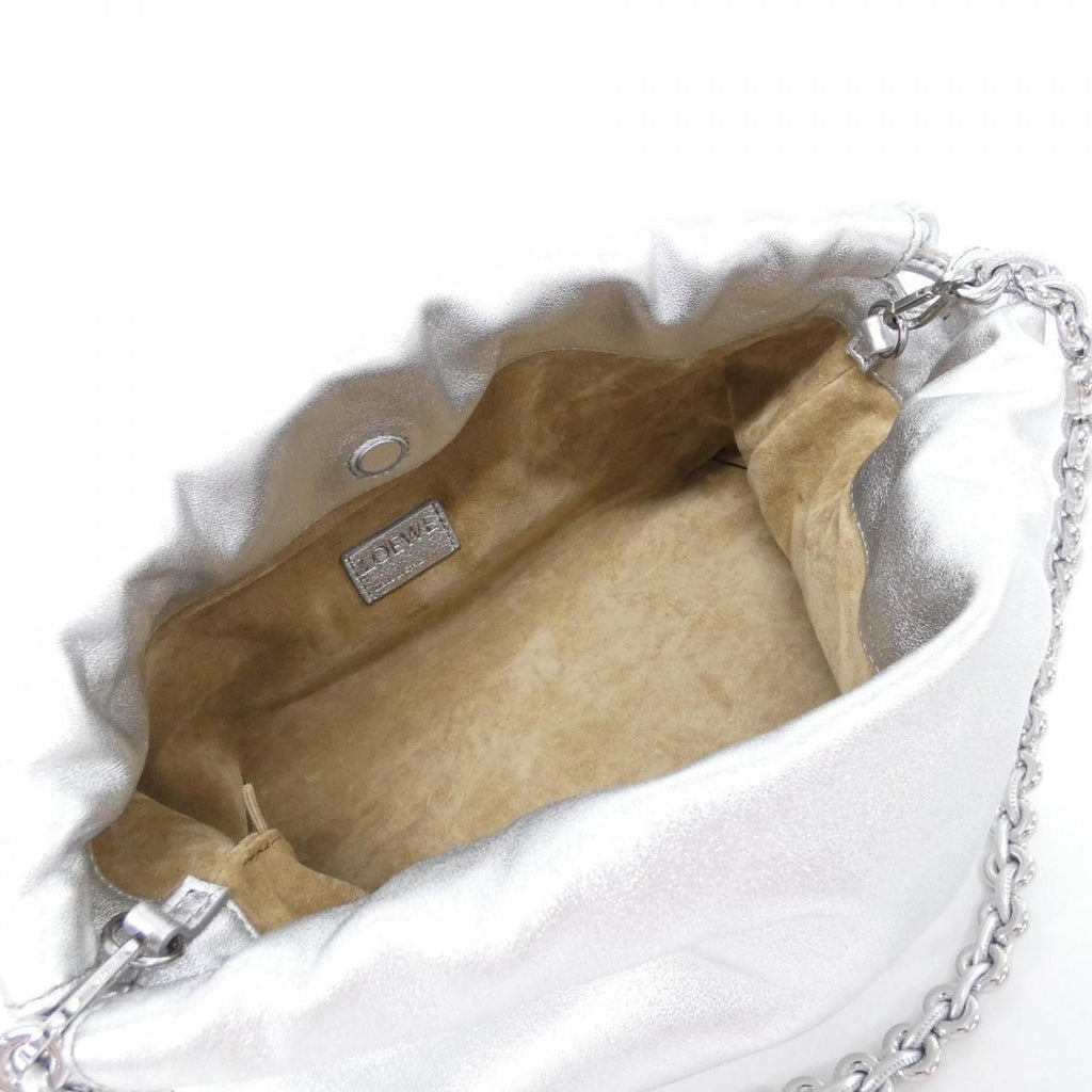 Loewe Flamenco Purse Handbag Silver — view 6