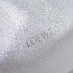 Loewe Flamenco Purse Handbag Silver — view 4